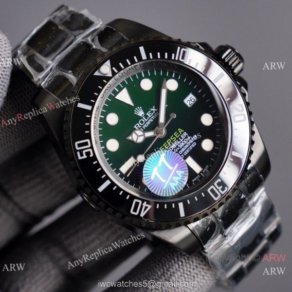 Swiss Quality Rolex Deepsea Solid Black 44mm Watch Citizen 8215 Movement 1