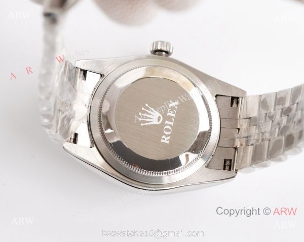 White face 28mm/36mm Replica Rolex Datejust Watch Citizen 8215 Movement 1