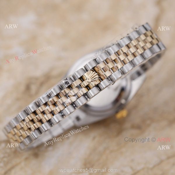 Replica Rolex Datejust 2-Tone Gold Face Watch 31mm Ladies 1