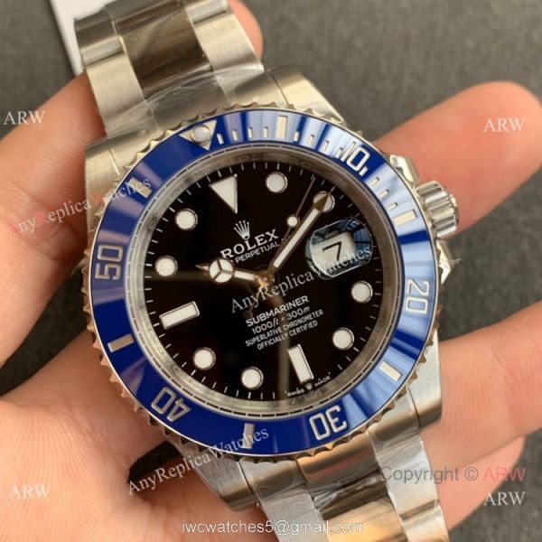 (JVS) Swiss Clone Rolex Submariner 126619lb JVS Swiss 3235 Watch Blue Ceramic 41 mm 1