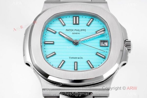 PPF Factory Swiss Patek Philippe Nautilus Tiff any 170th anniversary limited edition Watch 40mm 1