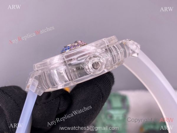 2022 New! Swiss Hublot Takashi Murakami Sapphire Rainbow Watch 45mm 1