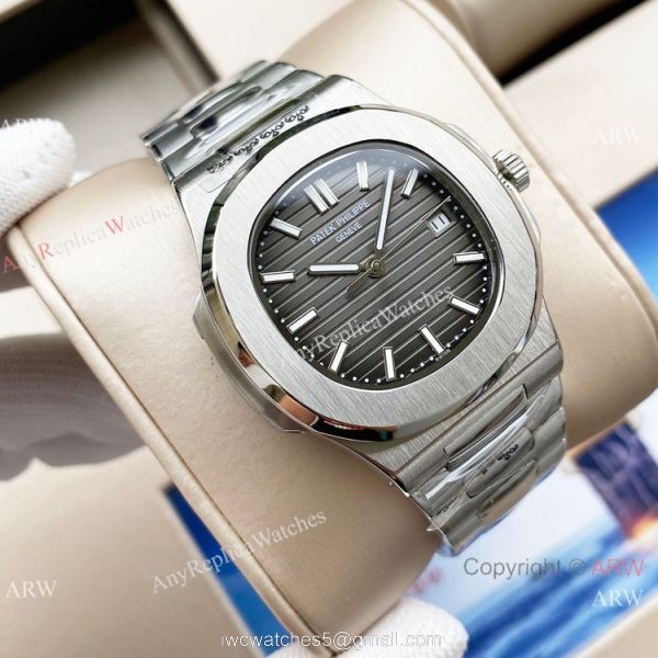 Swiss Quality Patek Philippe Nautilus 5711 Citizen 8215 Stainless Steel Blue Watches 1