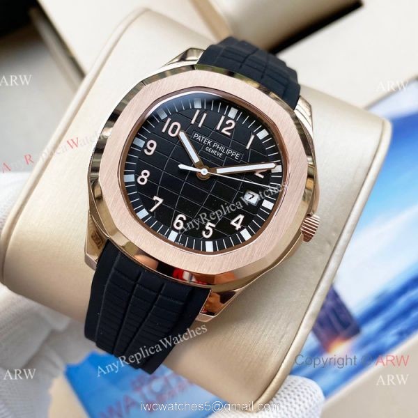 Swiss Quality Copy Patek Philippe Aquanaut Citizen Watch Rose Gold Case 1
