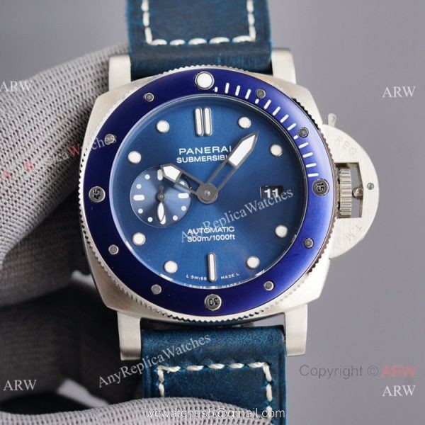 Copy Panerai Luminor Submersible Camo Rubber Strap Watch Pam1068 1