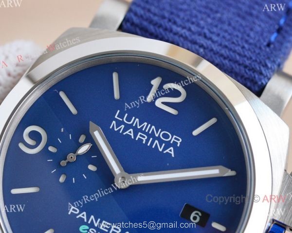 NEW! Clone Panerai Luminor Marina Esteel Blu Profondo Watch Pam 01157 1