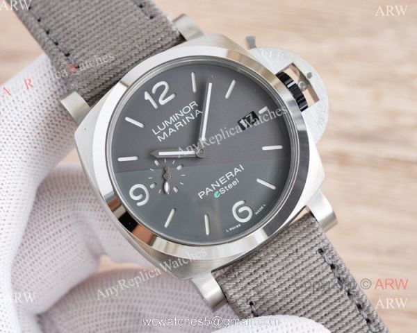 NEW! Clone Panerai Luminor Marina Esteel &8216;Grigio Roccia PAM01358 Watch 44mm 1