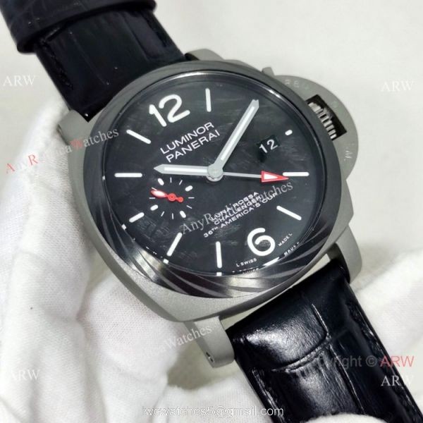 New Panerai Luminor Luna Rossa Gmt 42mm Pam1096 Watch Carbotech Case 1