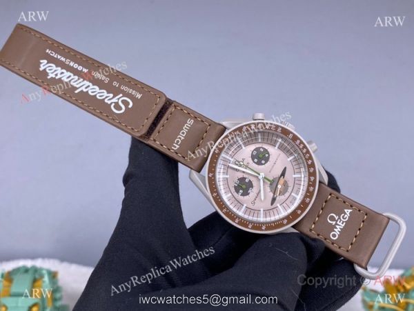2022 new! AAA Replica Swatch x Omega &8216;Mission Mercury Moonswatch Bioceramic Case Swiss Quartz 1