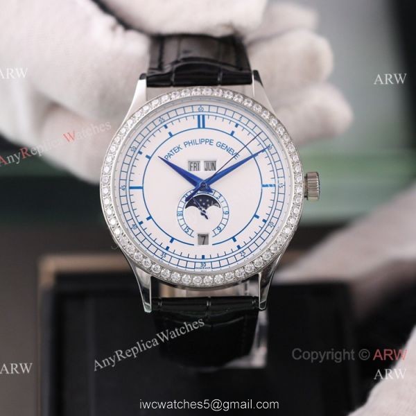 Swiss Quality Patek Philippe Calatrava 5296g Rose Gold Watch with Citizen 1