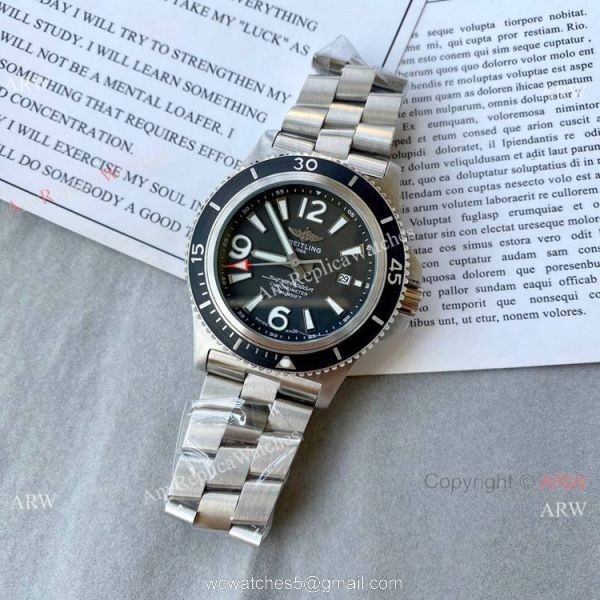 Breitling Superocean II Orange Dial Watches High Quality 2