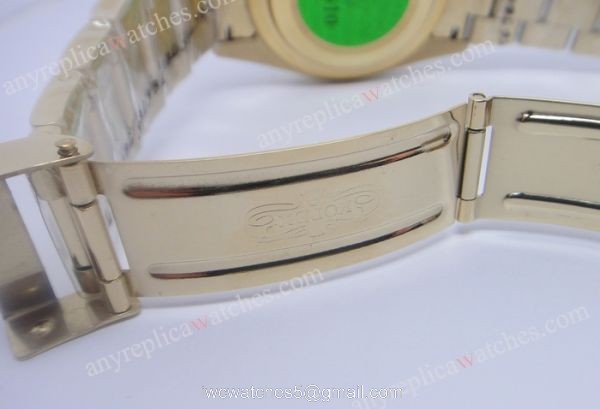 Classic Model Replica Rolex Submariner Blue bezel Yellow Gold Watch 2