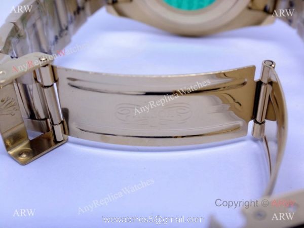 Rolex All Gold White Face Yacht-master watch 2