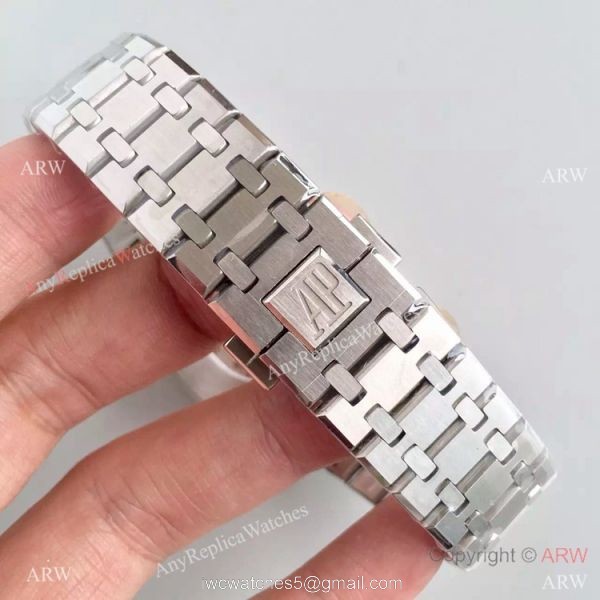 Copy Audemars Piguet Royal Oak JF Factory Watch 41mm SS Silver Dial 2