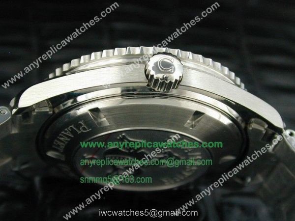 Omega Planet Ocean Replica Watch Stainless Steel Black Dial Orange Bezel 2