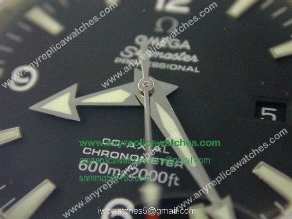 Replica Omega Seamaster Planet Ocean Watch Stainless Steel Black Dial 43mm 2