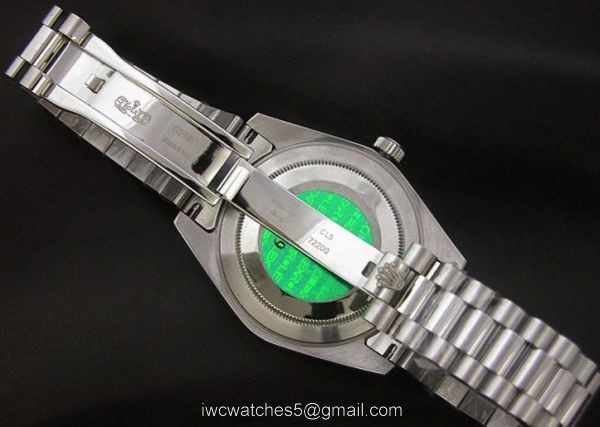 Rolex Daydate II Large size Roman Face Smooth Bezel Copy Watch A+ 2