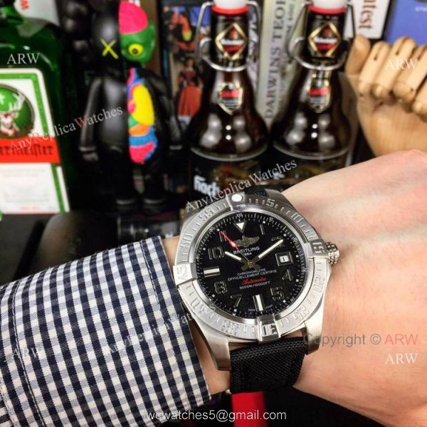 Fake Breitling Avenger II Seawolf Yellow Dial Watch For Sale 2