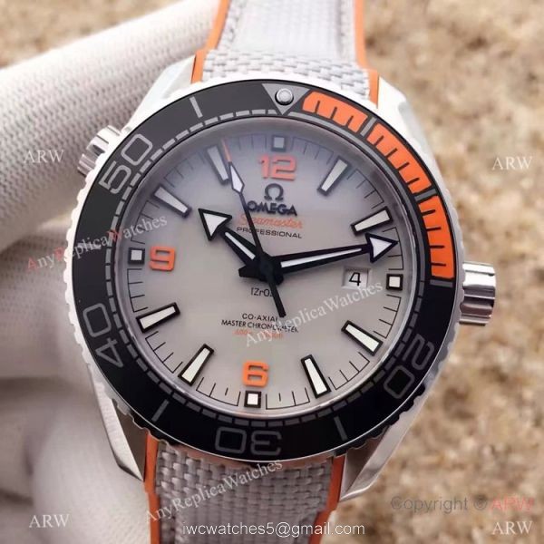 Swiss Fake Omega Seamaster 600m 8900 Automatic Gray Watch 2