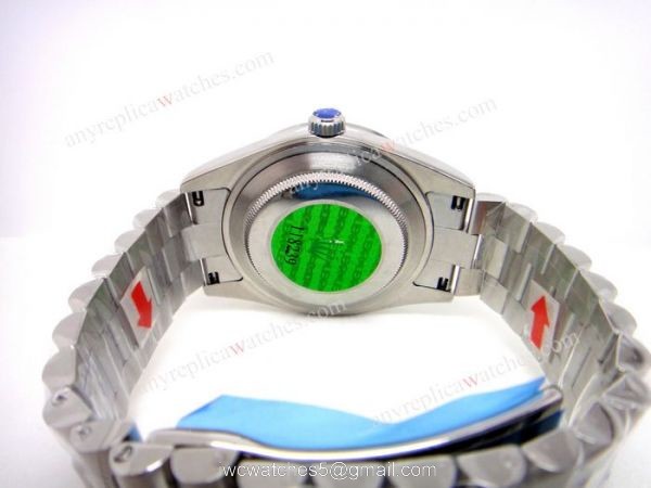 Rolex Day-Date II Presidential Roman Face Watch 41mm Rolex Ice Replica 2