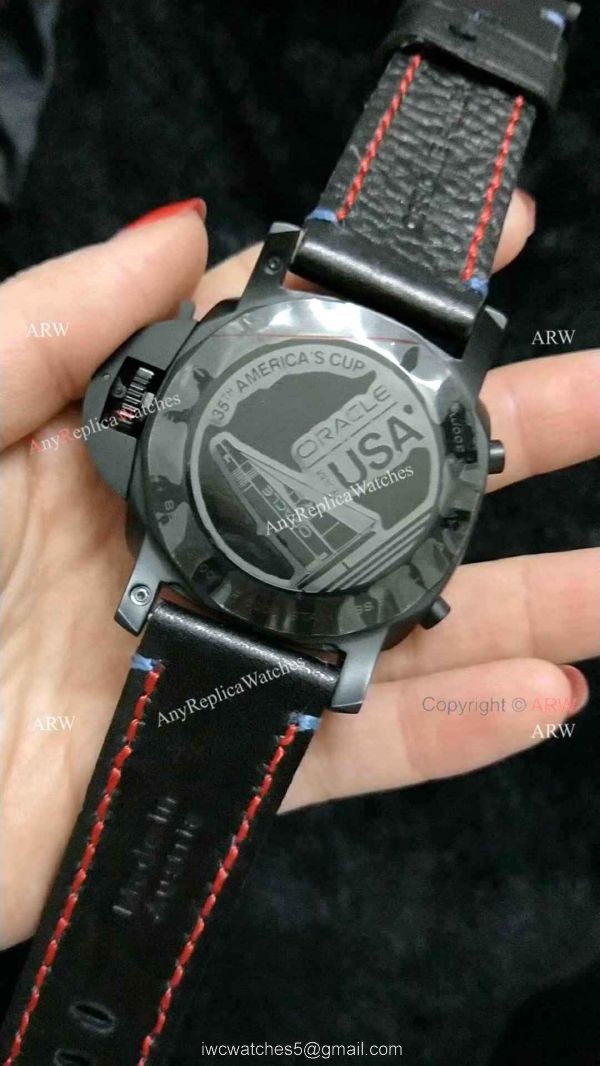 Panerai Luminor Regatta Replica Watch PAM 526 Black Case 2