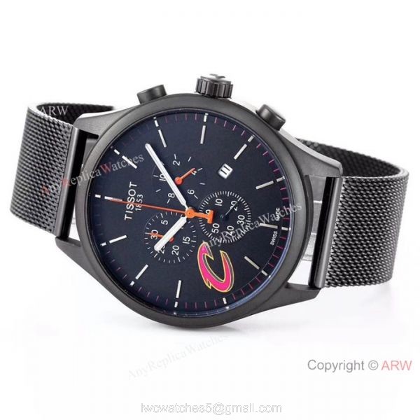 New Replica Tissot NBA Teams Special New York Knicks Men Watches Black Case 2