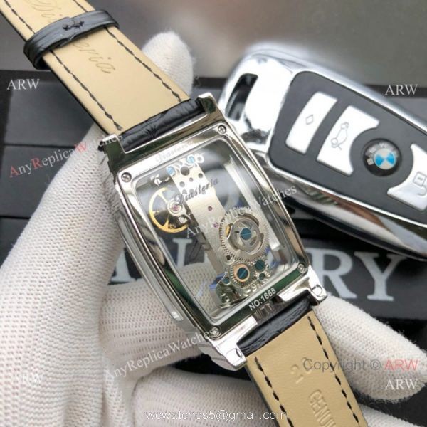 New Copy Corum Golden Bridge Transparent Rose Gold Corum Watch 38mm 2