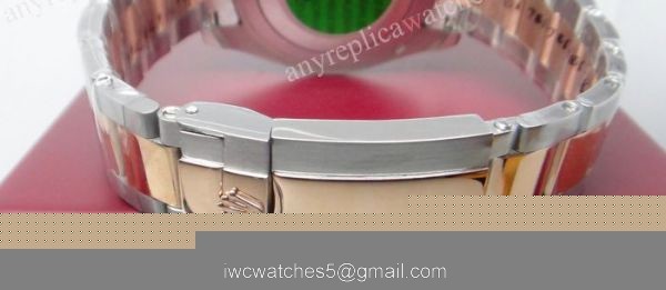 2-Tone Rose Gold Rolex Yachtmaster II Watch Blue Ceramic 44mm 2