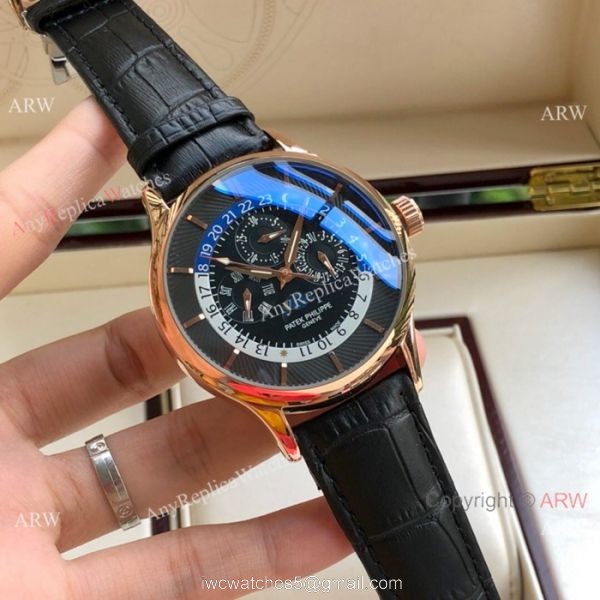 Copy Patek Philippe Grand Complications Stainless Steel Moonphase Watch 2