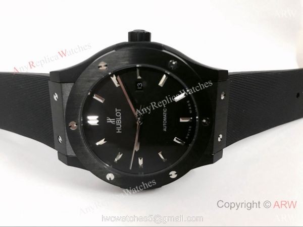 Newst Style Hublot Big Bang Limited Edition Watch Replica All Black 2