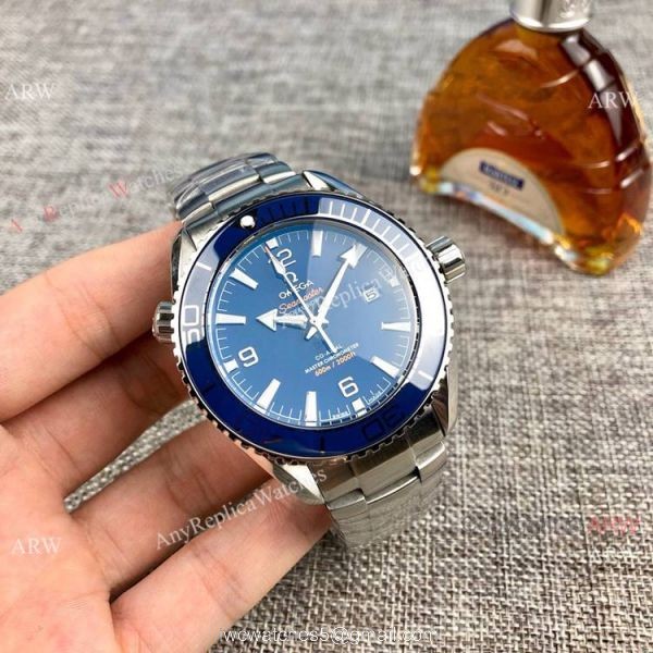 Low Price Omega Seamaster Planet Ocean 600m Omega Watch White Face 2