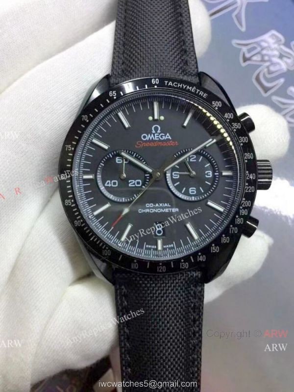 Japan Grade Omega Dark Side Of The Moon Copy Watches Gray Dial 2