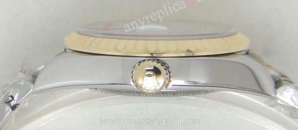 Low Price Rolex Datejust Gold White Face Jubilee Replica watch 2