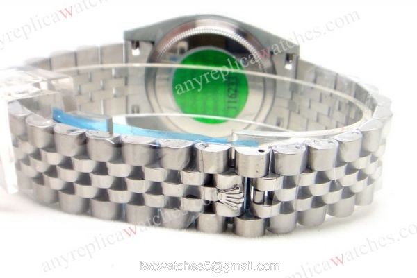 Rolex Jubilee Bracelet Black Diamond Face Datejust Men watch 2