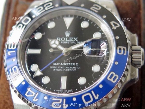 Swiss 1:1 Rolex Oyster GMT-Master II 116710 Watch VR-Factory Cal3186 Movement 2
