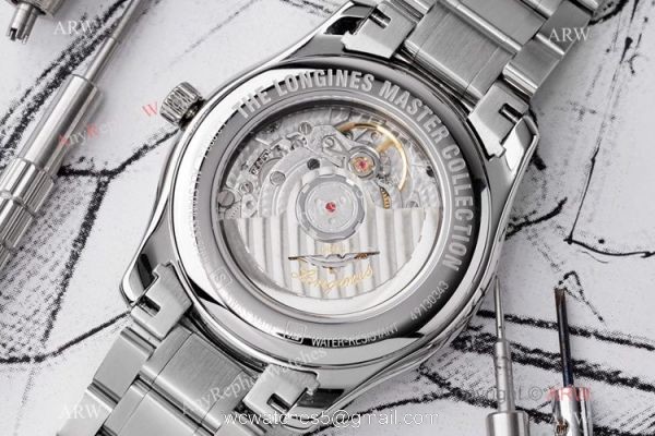 Swiss Copy Longines Master Collection Moonphase Watch Stainless Steel 40mm 2
