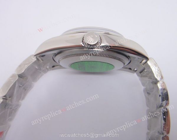 Rolex Oyster Band Silver Face Datejust Replica Watch 2