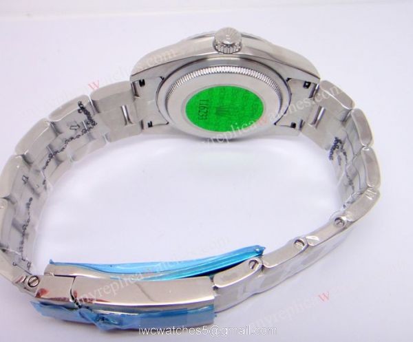 Rolex Datejust Copy Watch SS Champagne face Replica Watches for sale 2