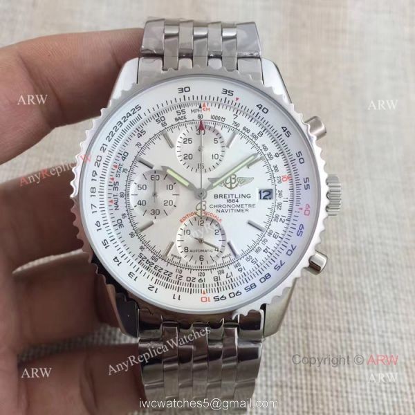 Breitling Replica Watch Navitimer Edition Speciale SS Silver Sub-dial Watch 2