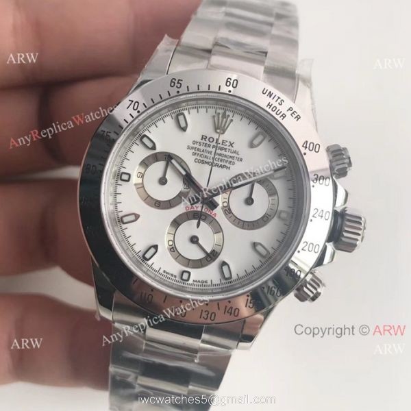 Noob Factory V8 Rolex Daytona With Face Stainless Steel 904L Watch 40mm ETA 4130 2