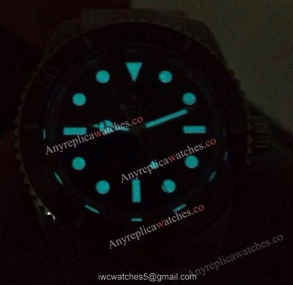 NEW UPGRADED Replica Rolex Submariner The Heritage Sub HS01 Watch / SS Black 2