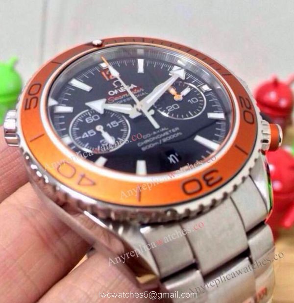 Omega Seamaster Planet Ocean 600m SS Orange Bezel / Caliber 9300 Movement 2