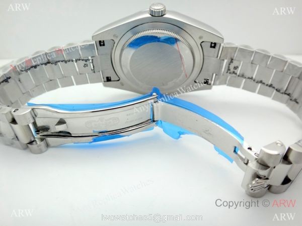 High Quality Replica Rolex Watch Day Date II Stainless Steel Case 40mm 2