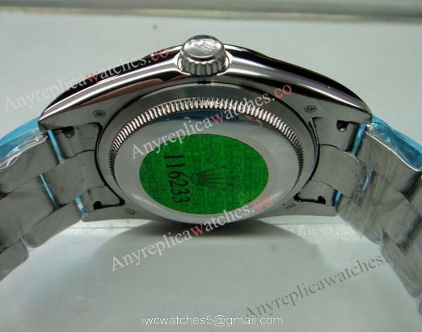 Replica Rolex Oyster Perpetual Explorer White Blue Roman Face Watch 2