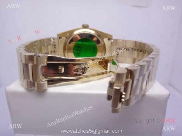 Rolex Presidential Diamond Bezel Replica Watch Day-Date MOP Dial 2