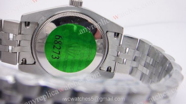 Replica Rolex Datejust Silver Face Jubilee band Ladies Watch 2