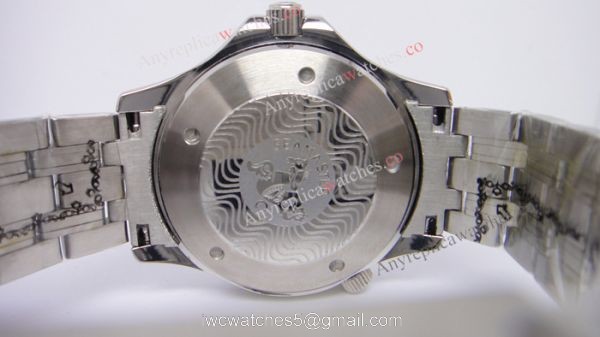 Omega Seamaster 300 Replica James Bond Watch SS Blue Dial 40mm For Men 2