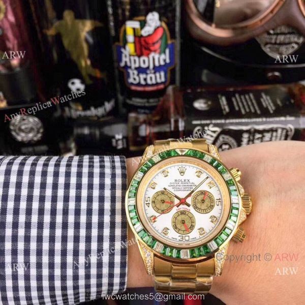 Limited Edition Daytona Rolex Rainbow Replica Watch 42mm 2