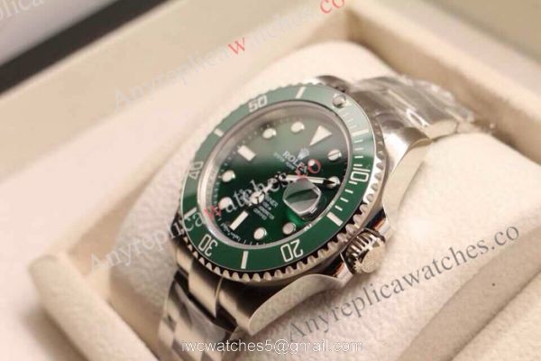 Green Face Rolex Replica Submariner Watch Swiss Eta 2836 Movement 2