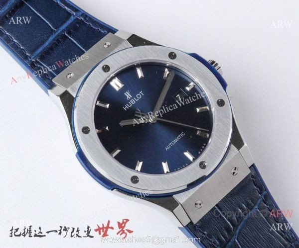 Swiss Replica Hublot Classic Fusion ETA 2892 Watch White Dial 2